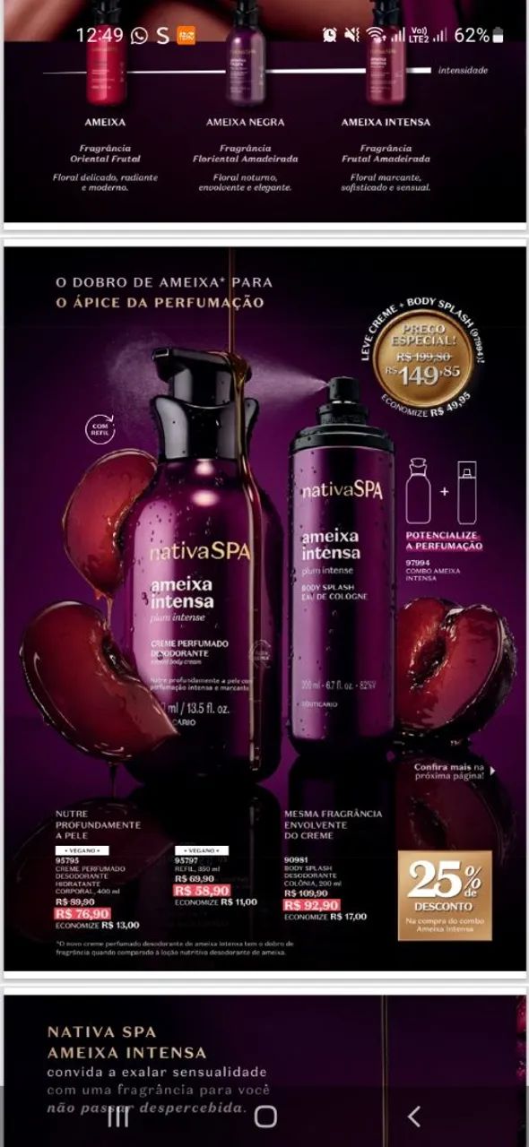 Perfumes e hidratante  - Foto 3