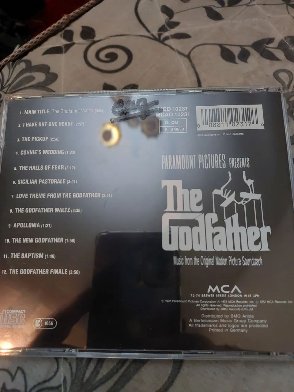 CD THE GODFATHER - TRILHA SONORA DO FILME.  - Foto 2