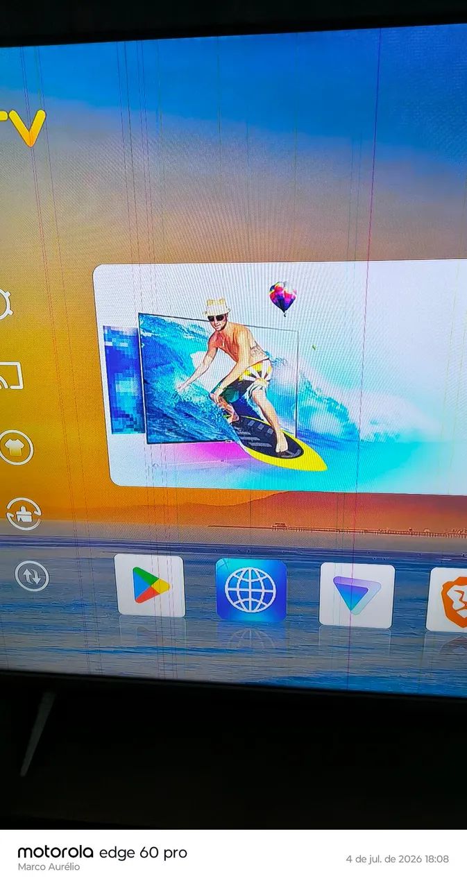 Smartv Philips 58' - Foto 3