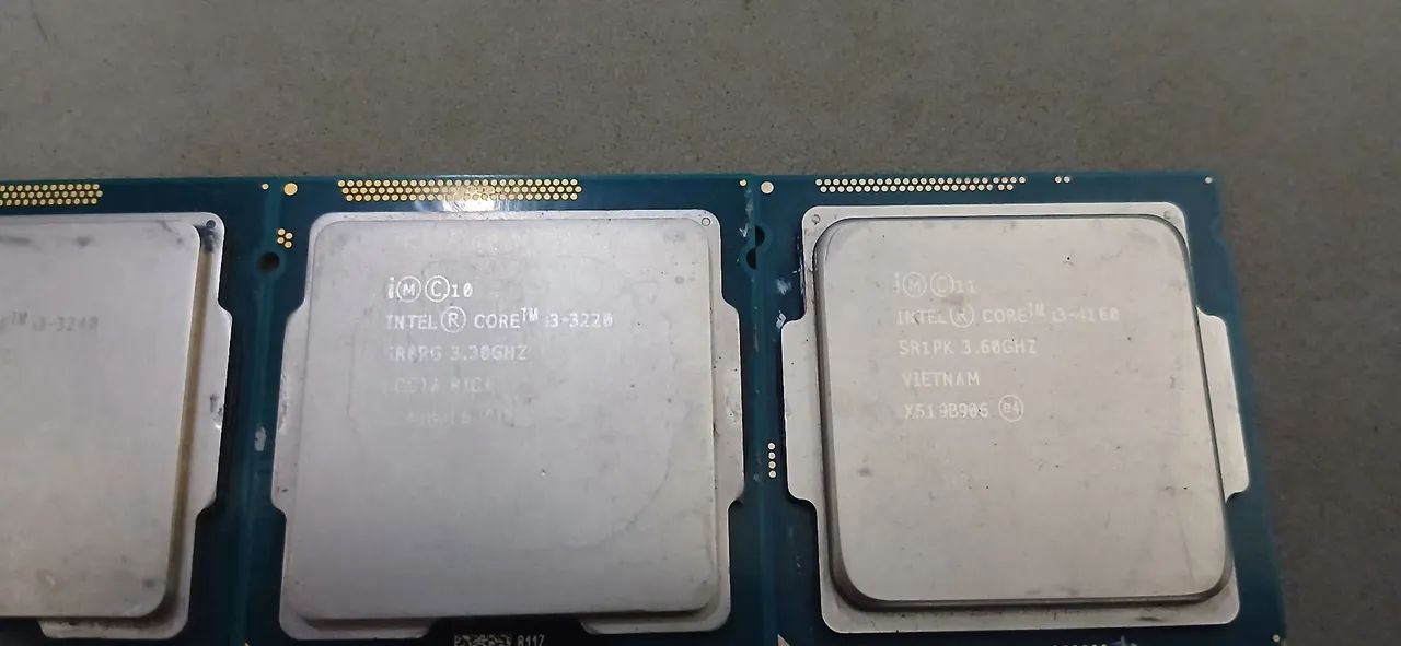 Processadore os 3 juntos i3 3220, i3 3240 e i3 4160 - Foto 3