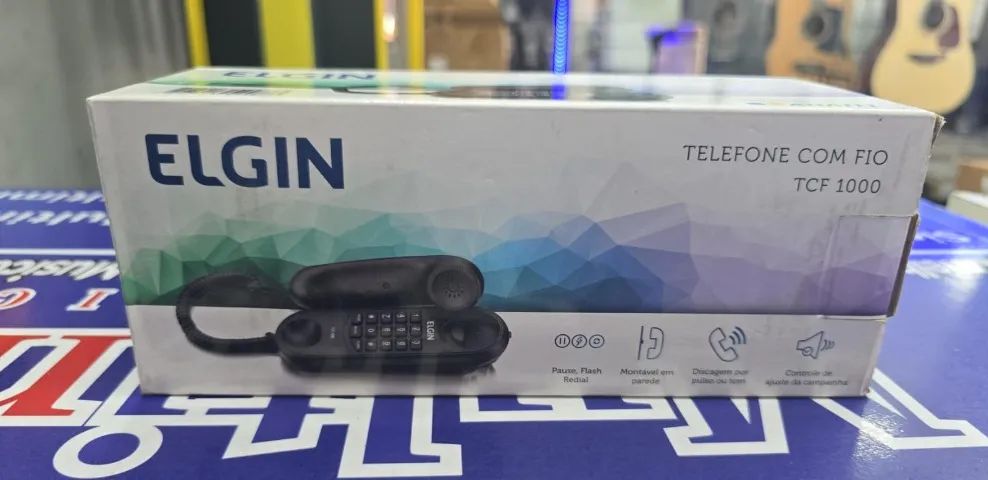 Telefone com fio Elgin TCF1000  - Foto 3