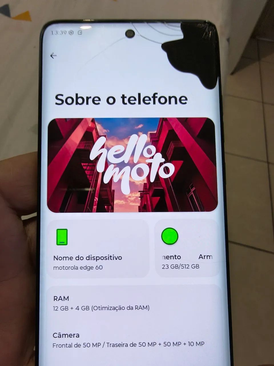 Motorola Edge 60/ 512 - Foto 2