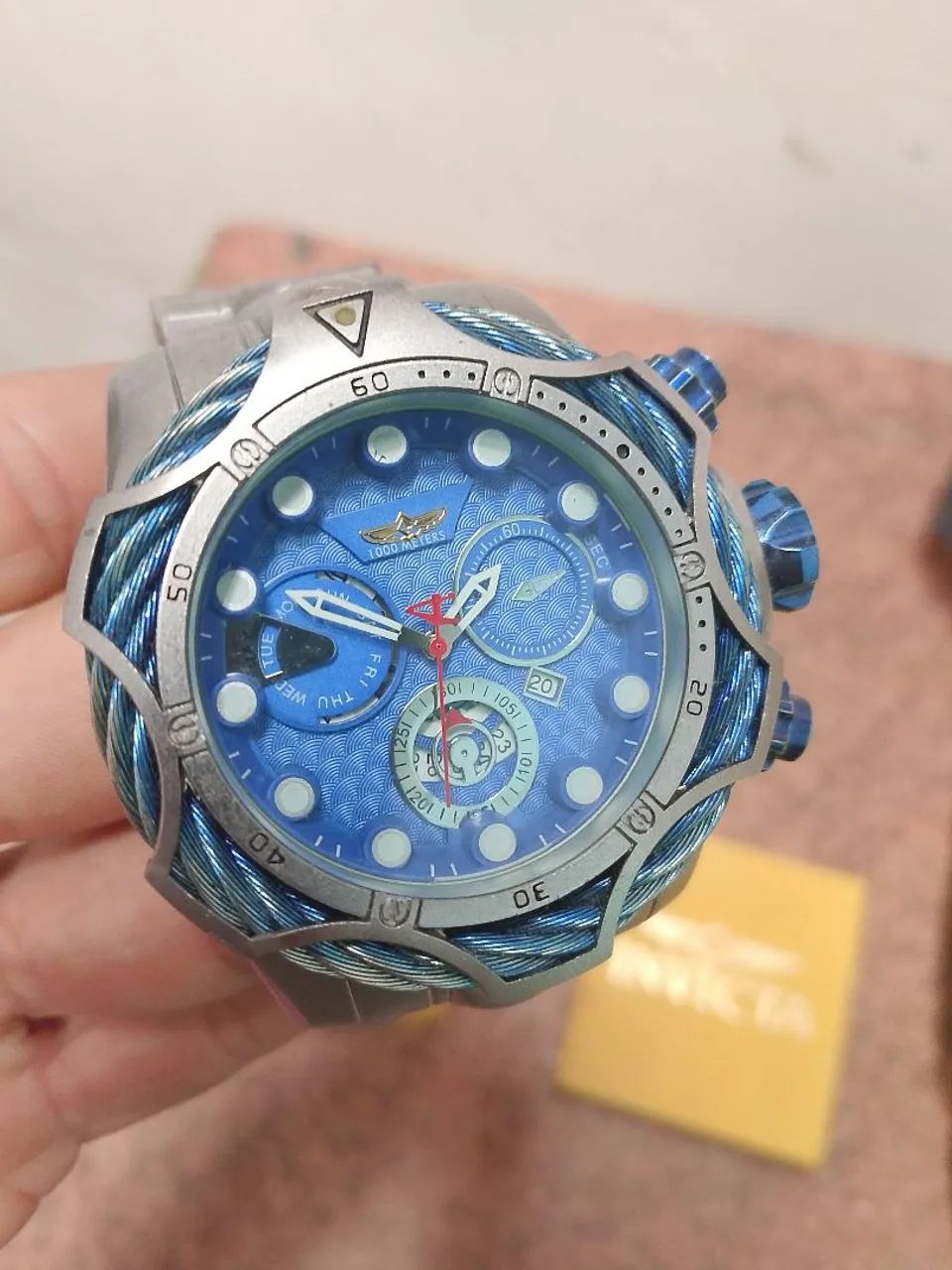 Relógio Masculino Aço Robusto