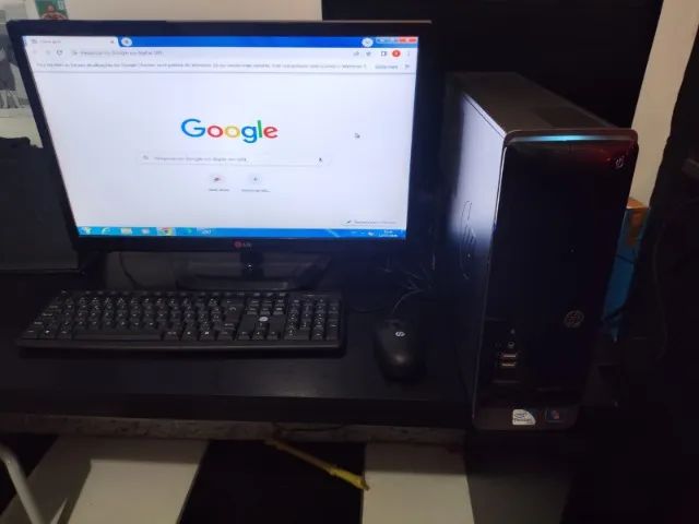 Computador monitor teclado e mouse - Foto 2