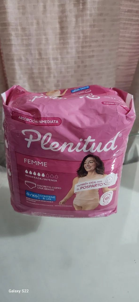Fralda pos parto  plenitude 