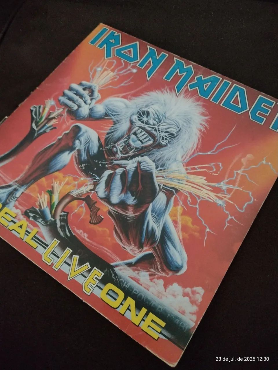 LP Iron Maiden A Real Live One