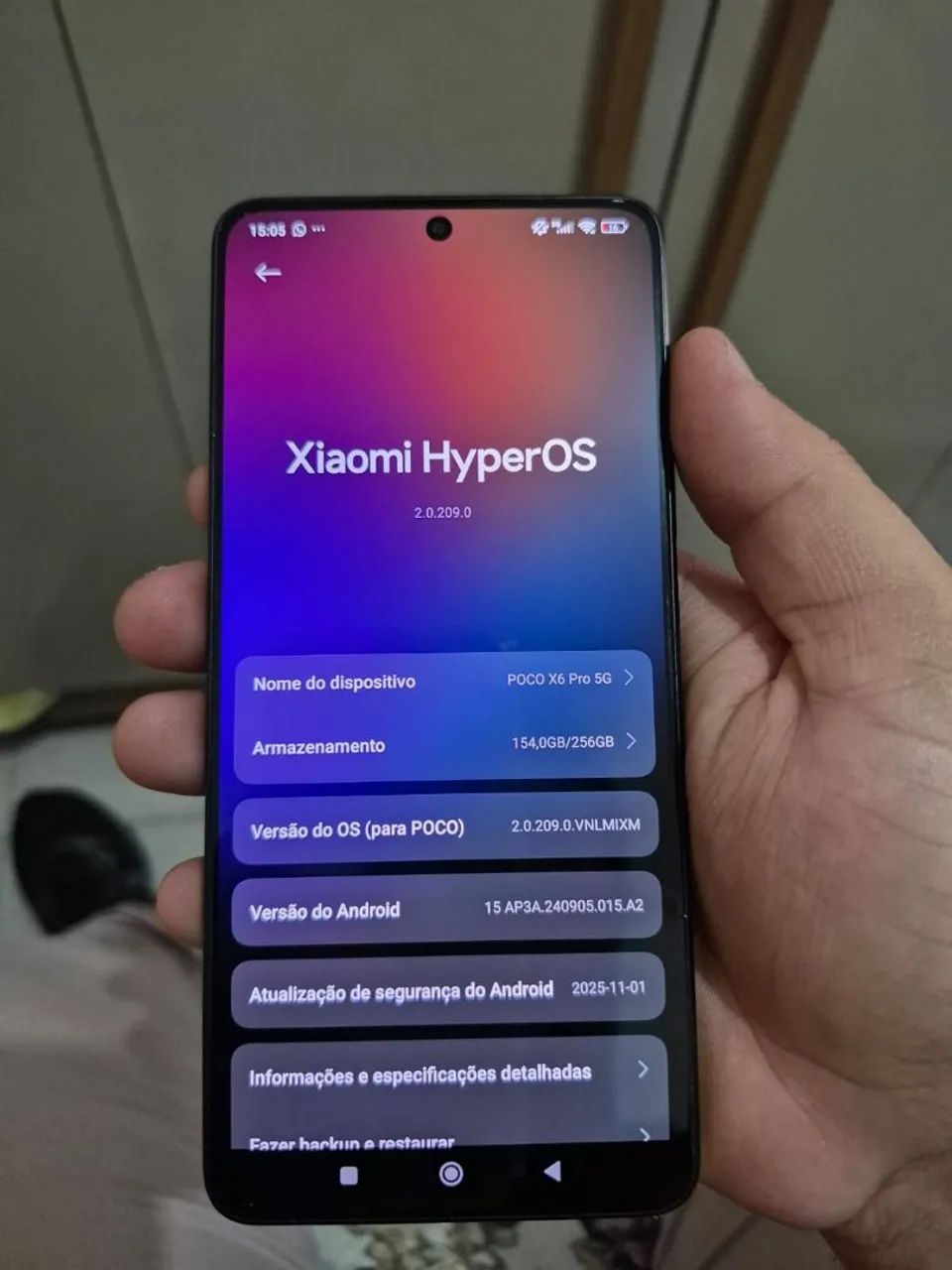 Xiaomi x6 pro 5g 12gb de ram 256gb 