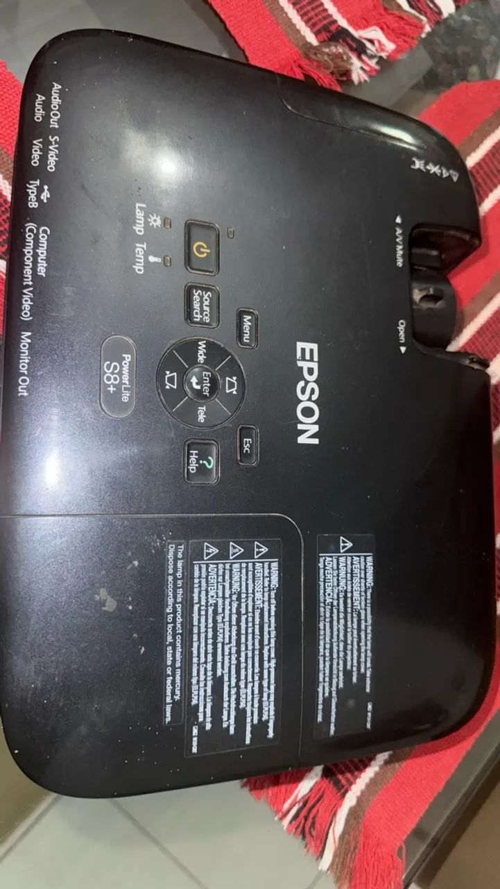Projetor Epson S8+ - Foto 3