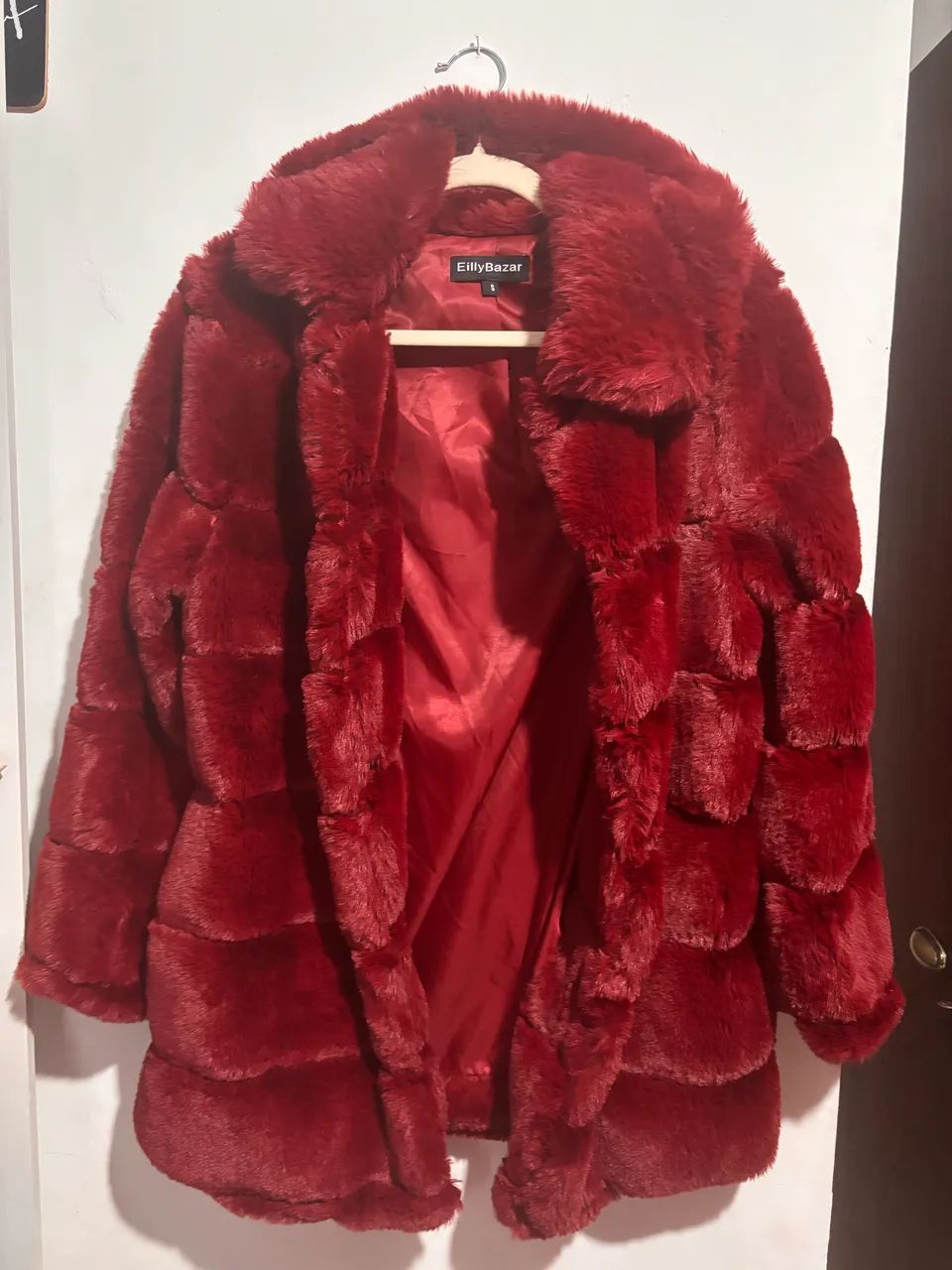 Casaco de pelo vermelho - Foto 2