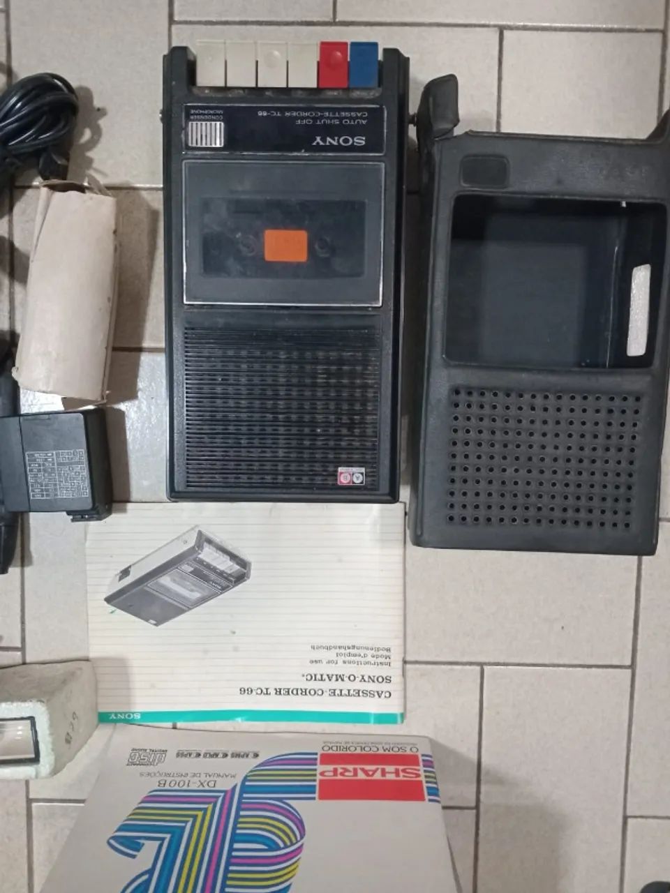 Rádio gravador antigo - completo - Foto 2