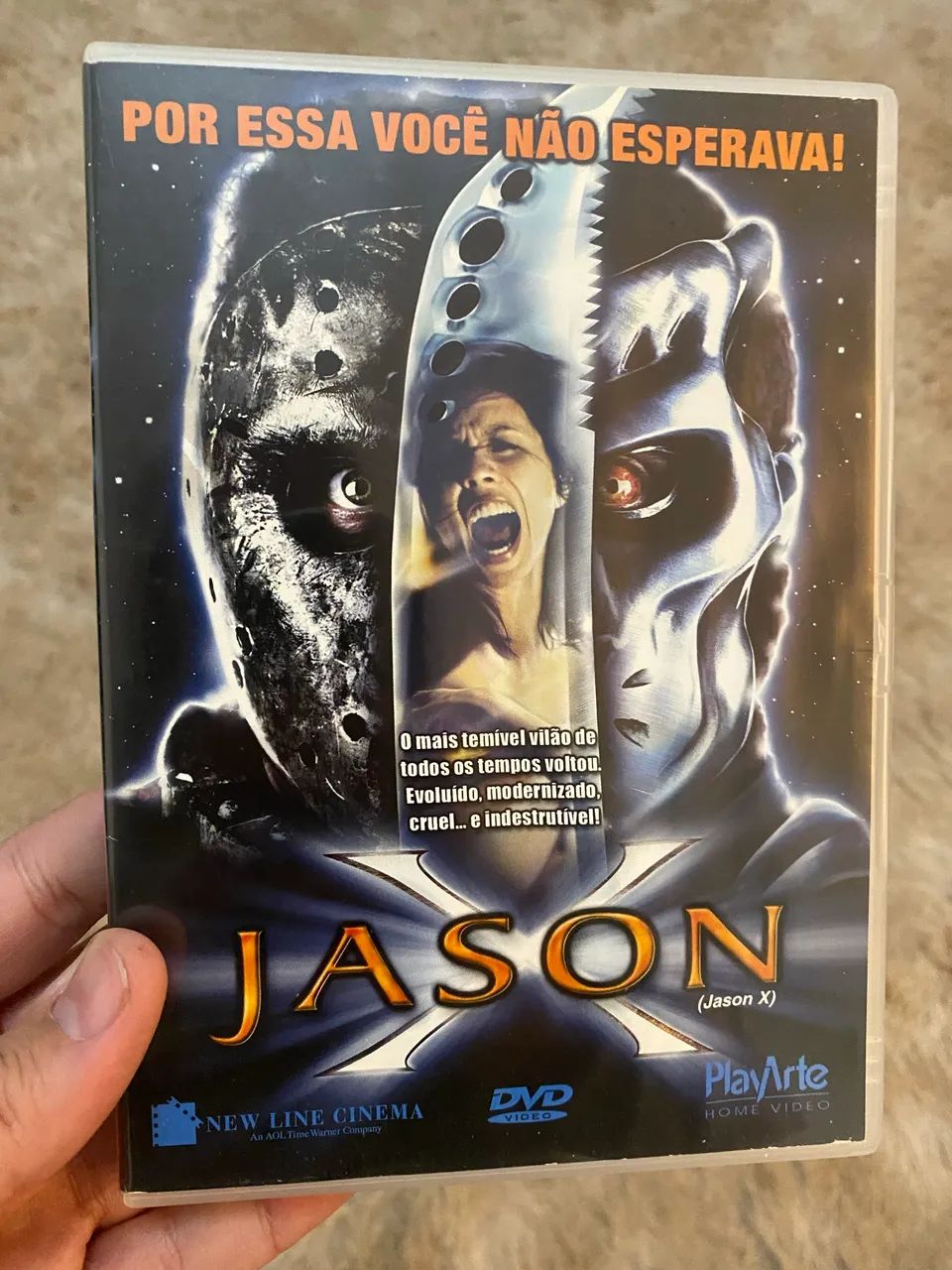 DVD Jason X (2001) Original Terror Sexta-feira 13 Parte 10