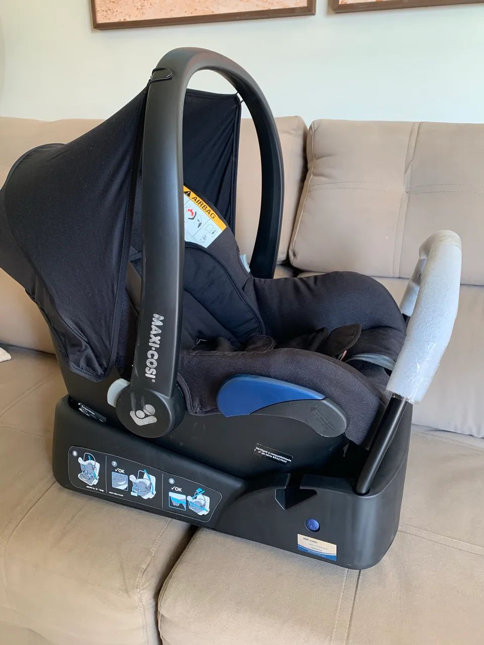 Vendo bebê conforto Maxi Cosi!  - Foto 4