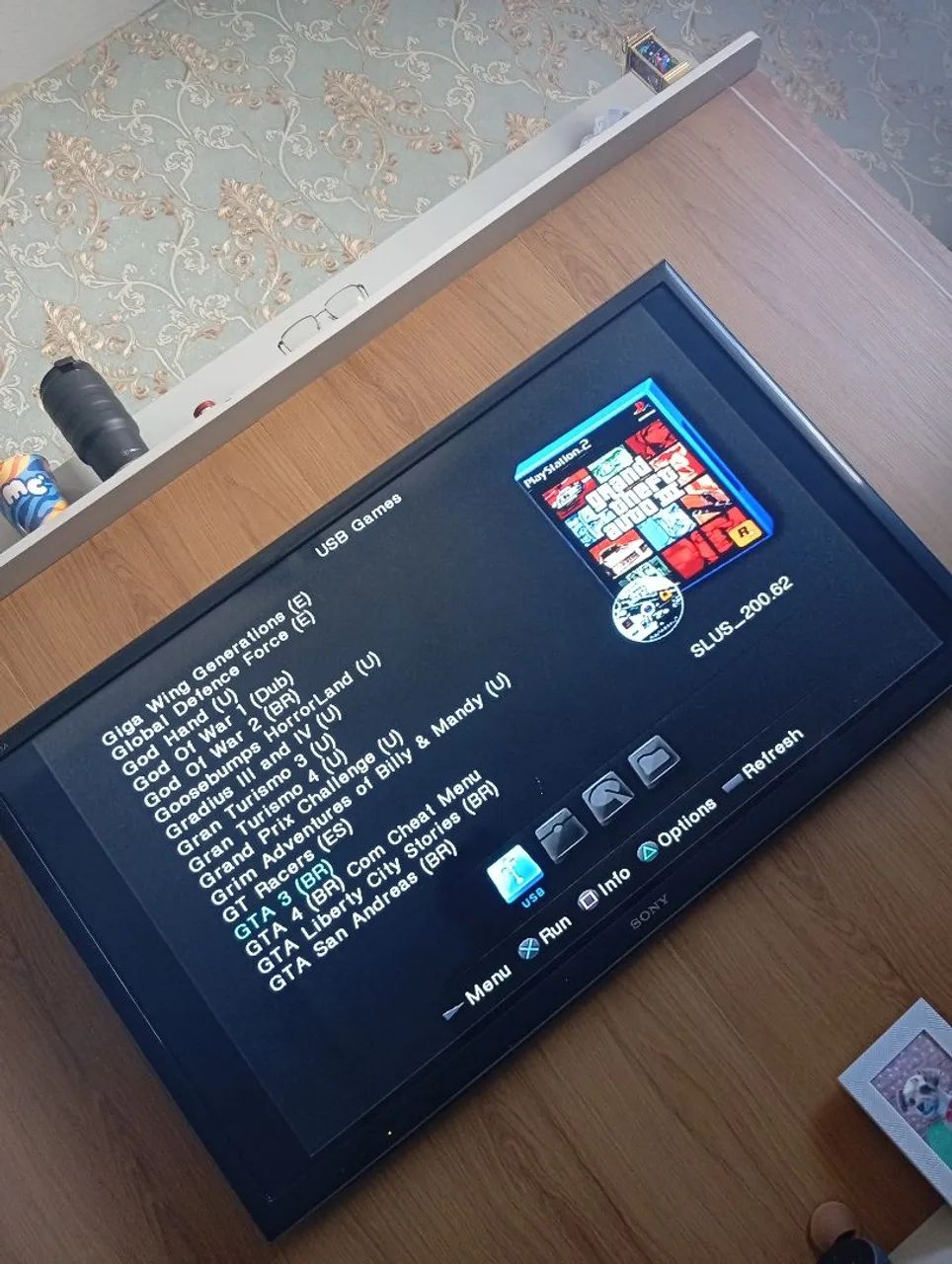 Playstation 2 com HD de 1TB (leitor de disco funcionando) - Foto 5
