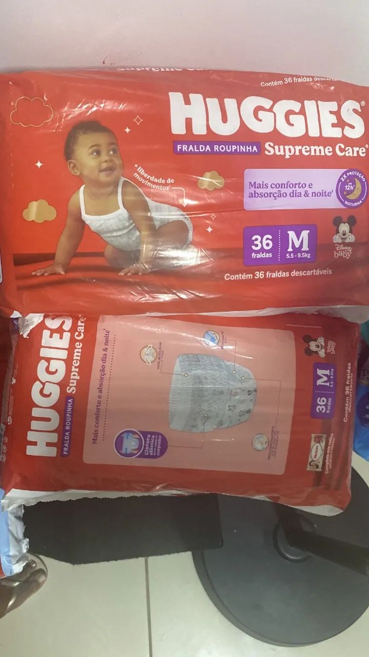 Fralda Huggies 