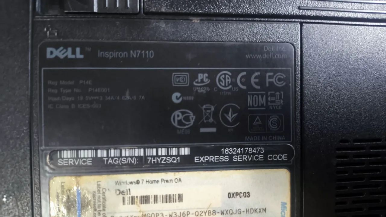 Notebook Dell Inspiron N7110 17,3"  Intel i7 - Com defeito  - Foto 4