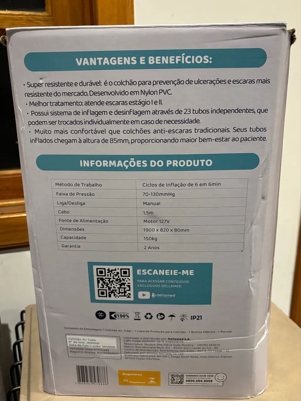 Colchão Pneumático Antiescaras NUNCA usado - Foto 3