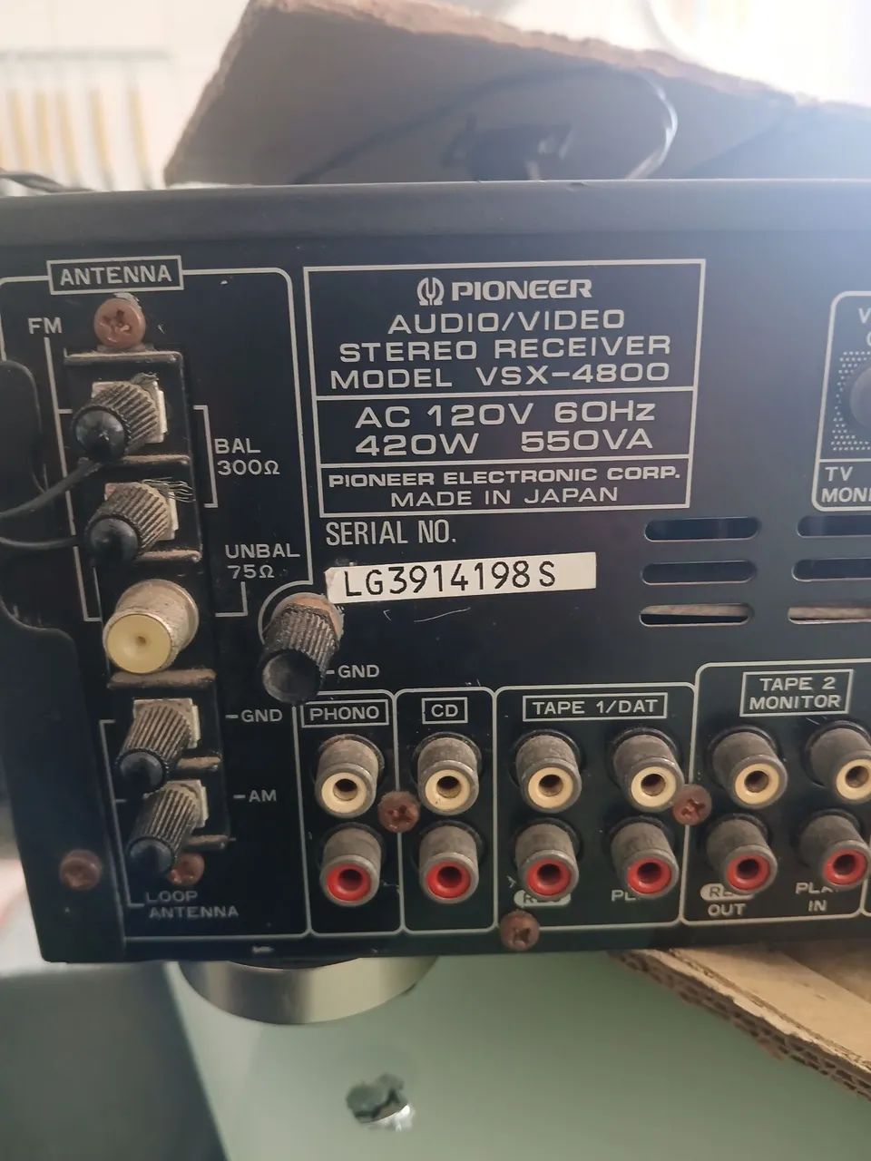 Receiver Pioneer VSX 4800 - Foto 5