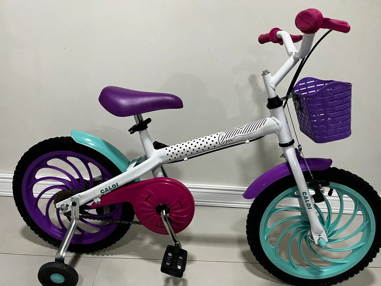 Bicicleta infantil Caloi aro 16