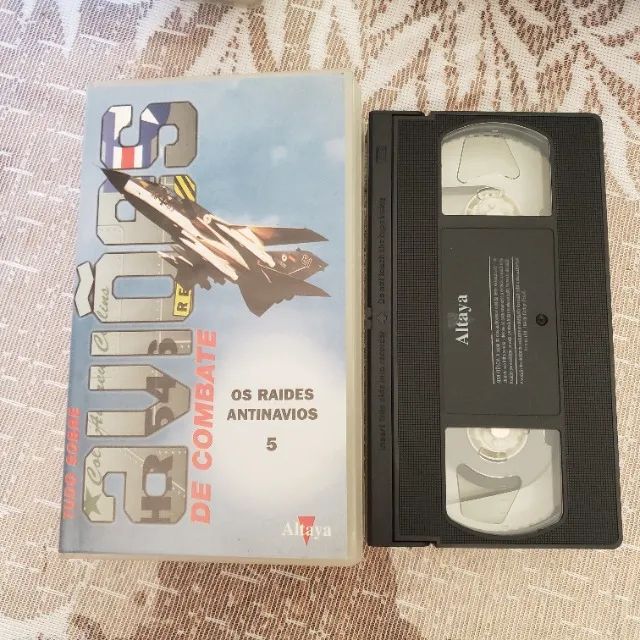VHS AVIÕES DE COMBATE, 11 EDIÇÕES - Foto 5