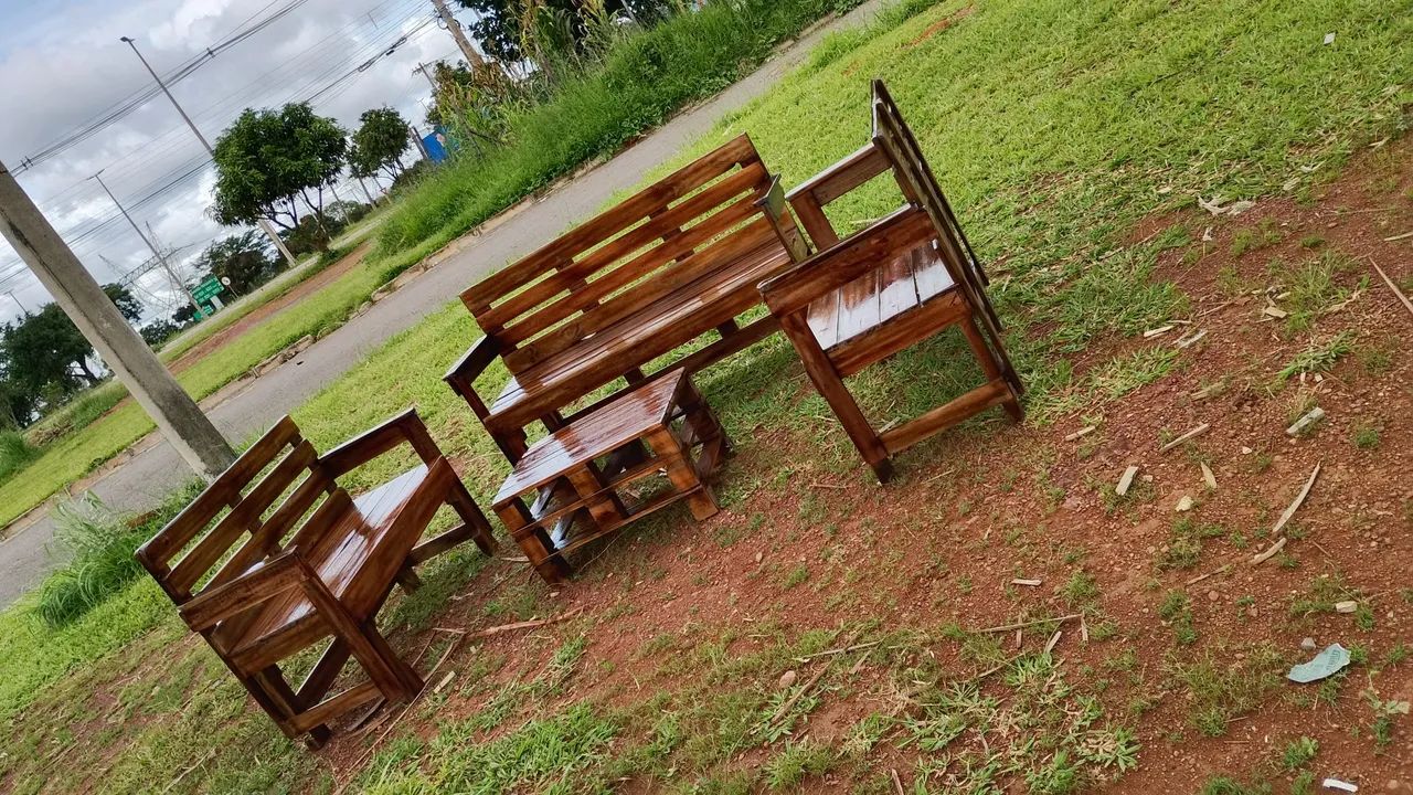 Jogo de bancos a pronta entrega  - Foto 3