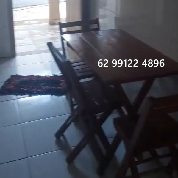 Mesa pequena madeira - *