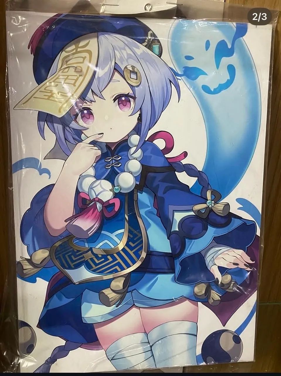 Plaquinhas Decorativas Genshin Impact 