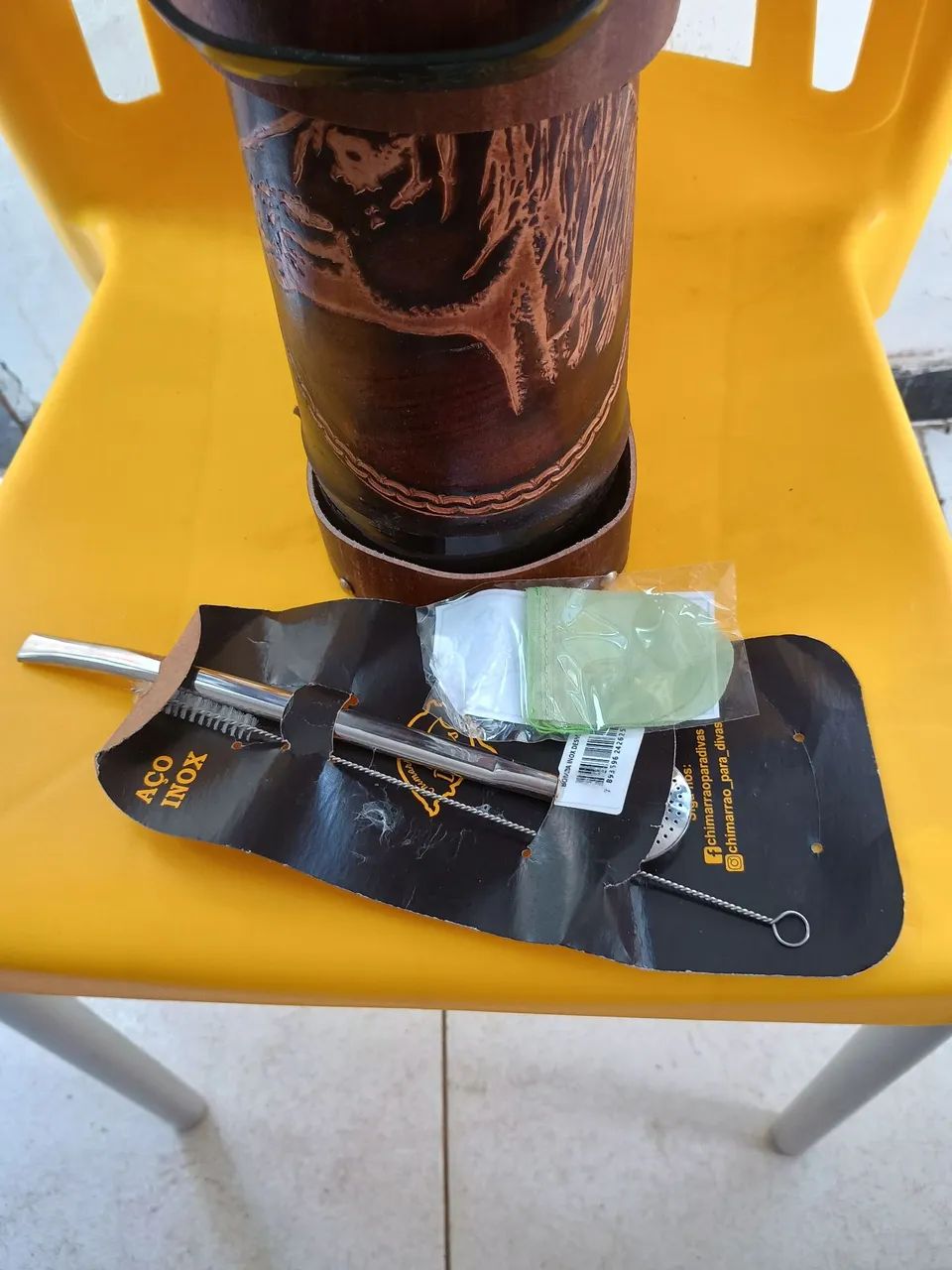 Kit completo para chimarrão  - Foto 5
