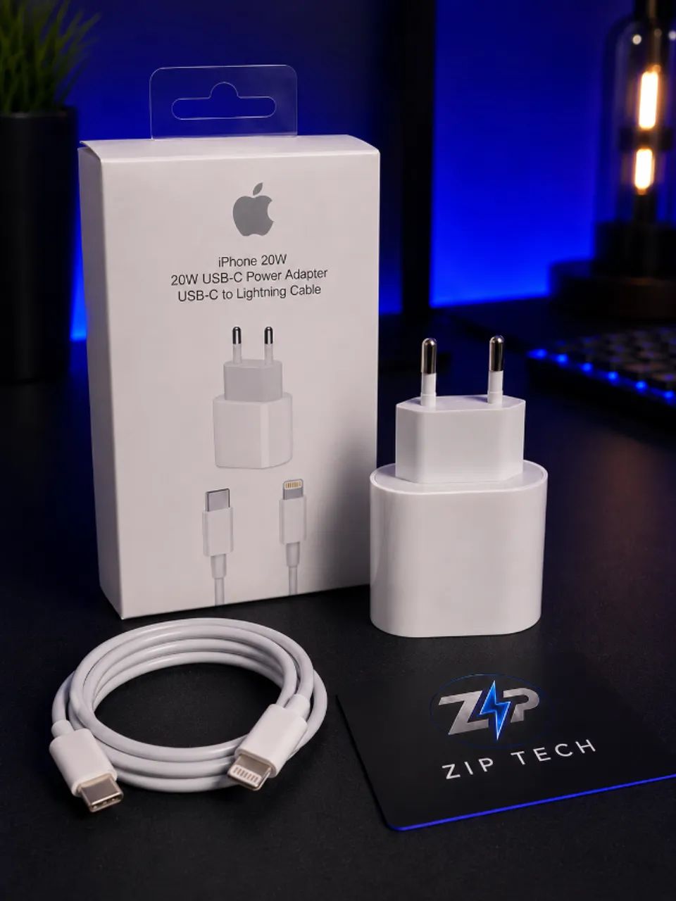 Carregador iPhone 20W Completo + Cabo Lightning - Foto 2