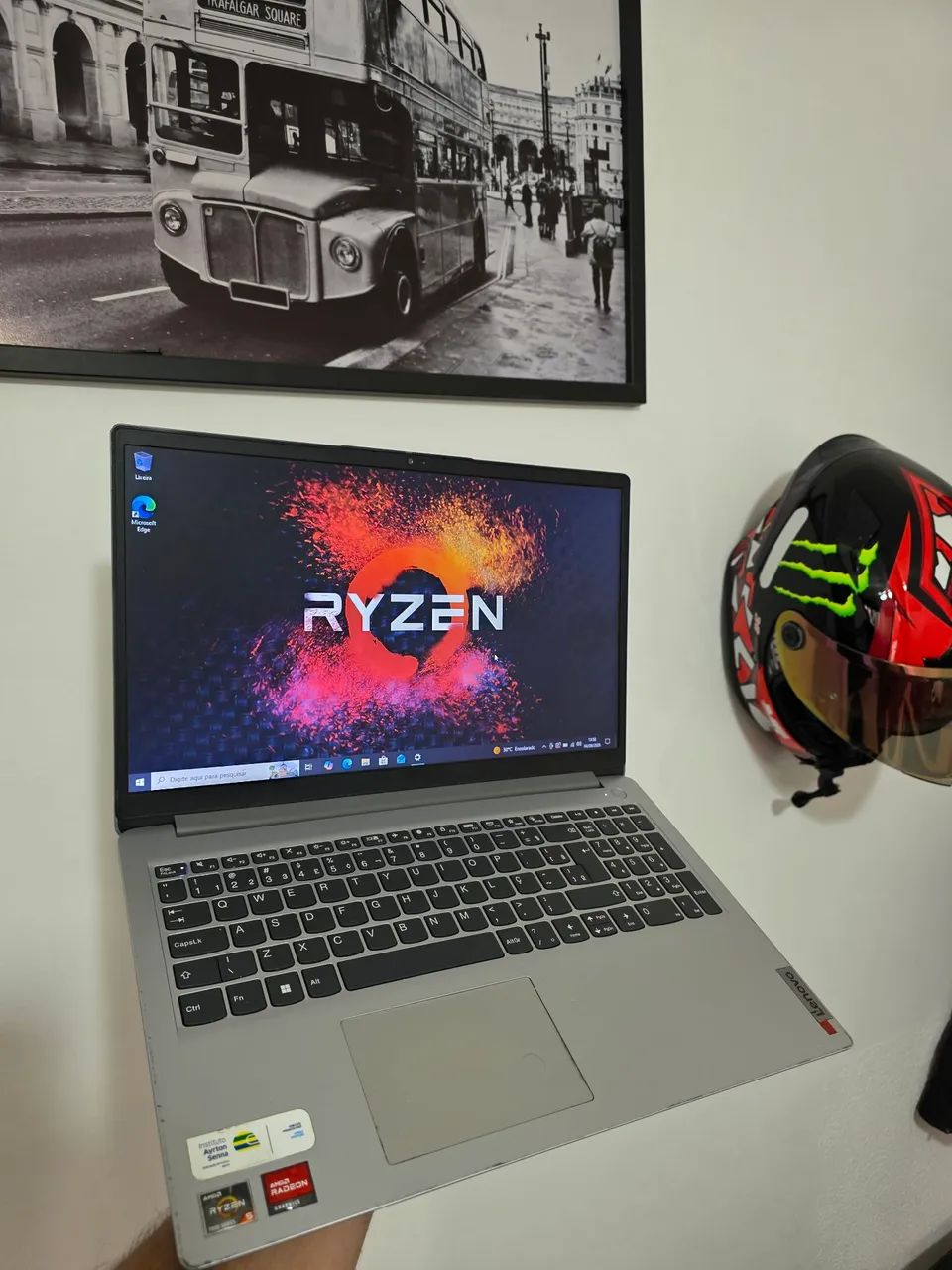 Notebook Gamer Ryzen 5 + 8gb ram e SSD 256gb