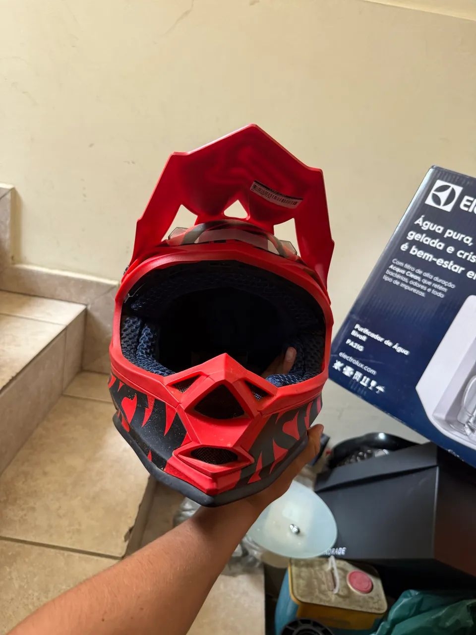 Capacete ASW motocross - Foto 2