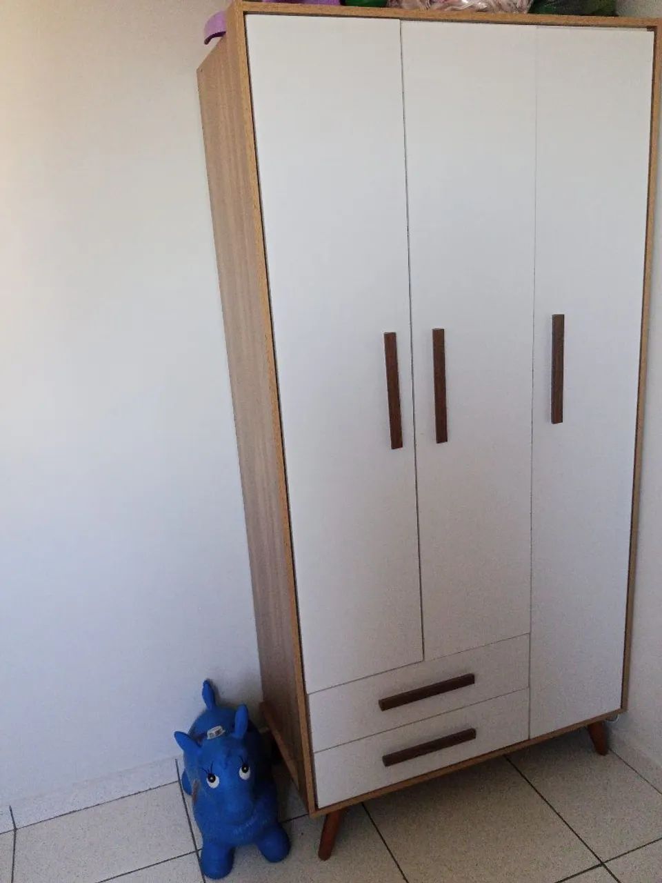 Guarda roupa e berço bebê  - Foto 2