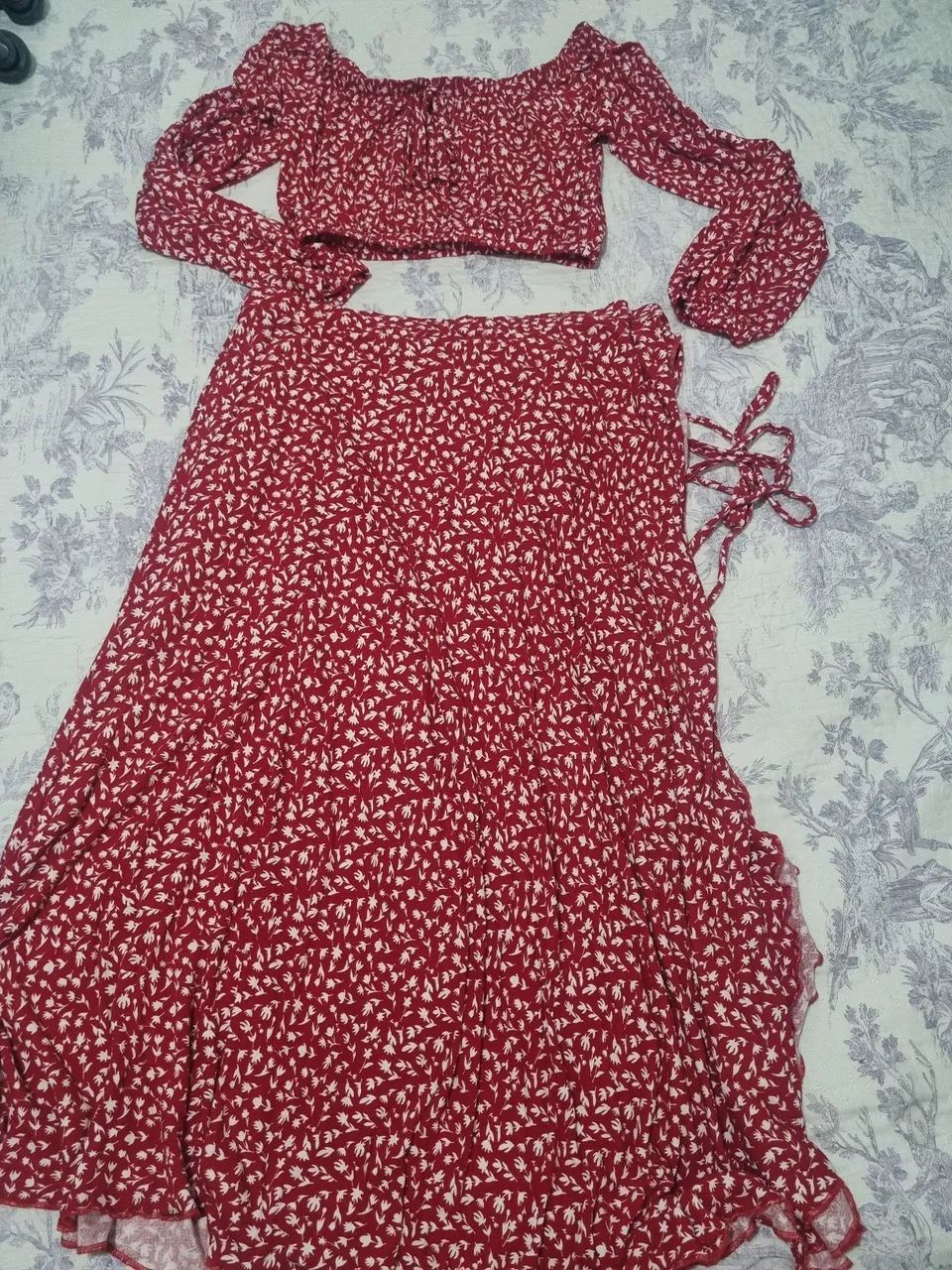 Conjunto saia e cropped daluz - Foto 5