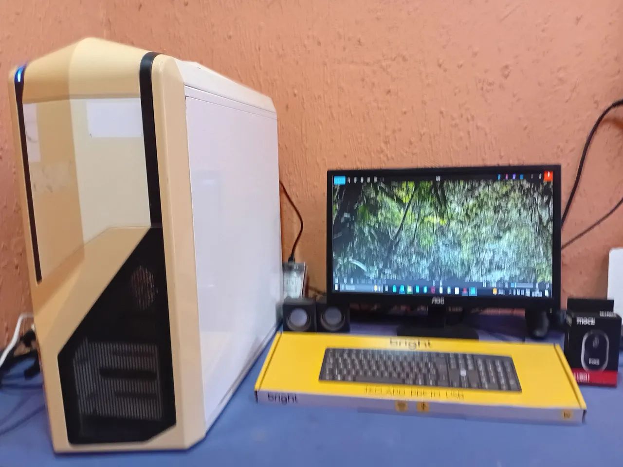 PC Completo - Gabinete Gamer Branco - Foto 4