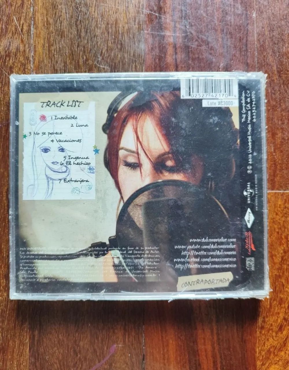 CD DULCE MARIA EXTRANJERA LACRADO  - Foto 2