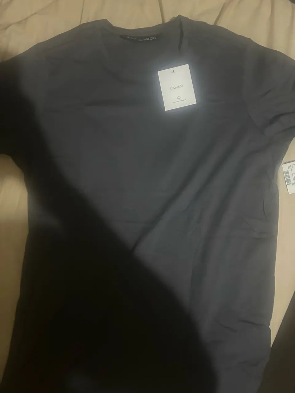 camiseta em algodão peruano, Nova. marfinno.
