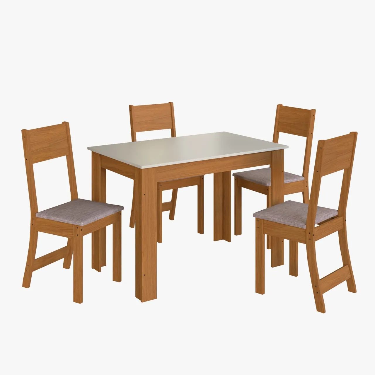 Conjunto de mesa Atlanta com 4 cadeiras - Nova a pronta entrega  - Foto 2