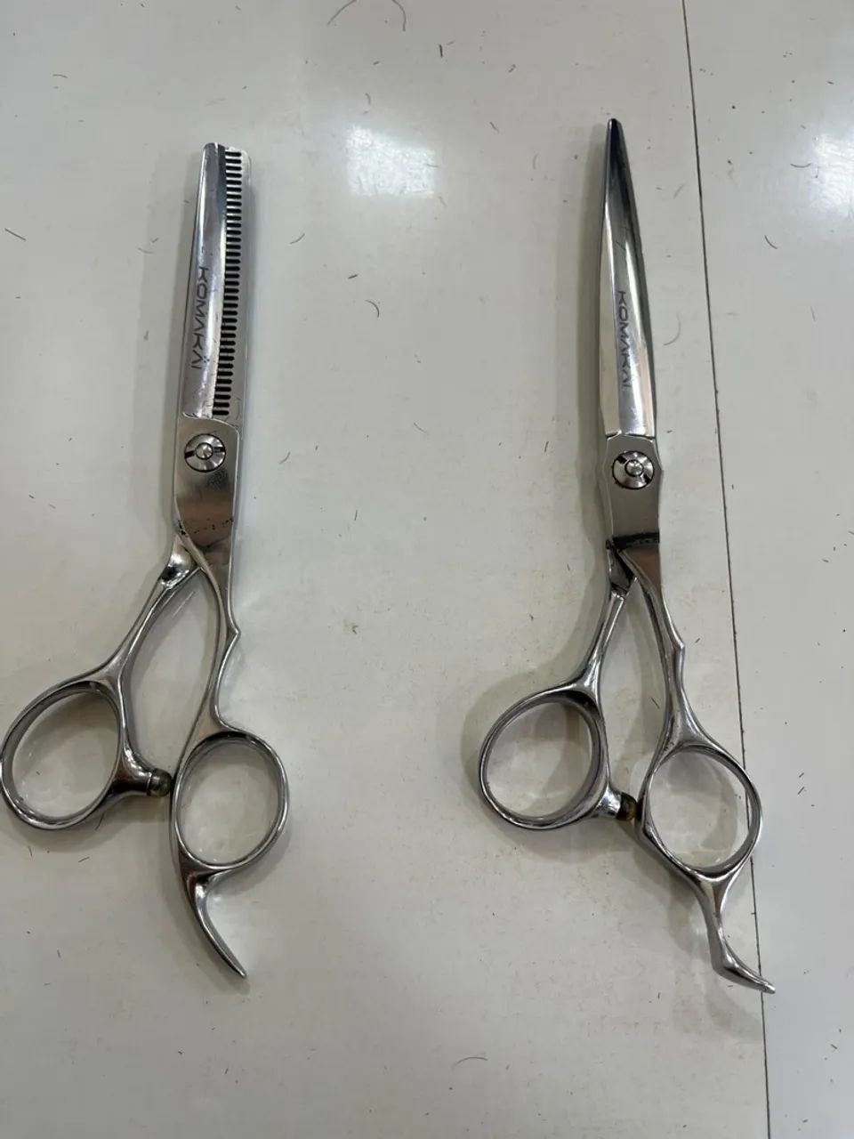Tesoura komakai barbeiro profissional 