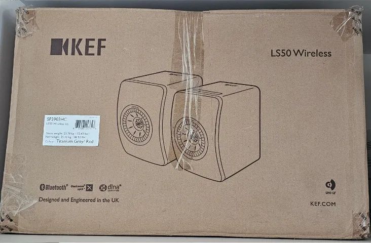 Par de Caixas Ativas KEF LS50 Wireless - Foto 5