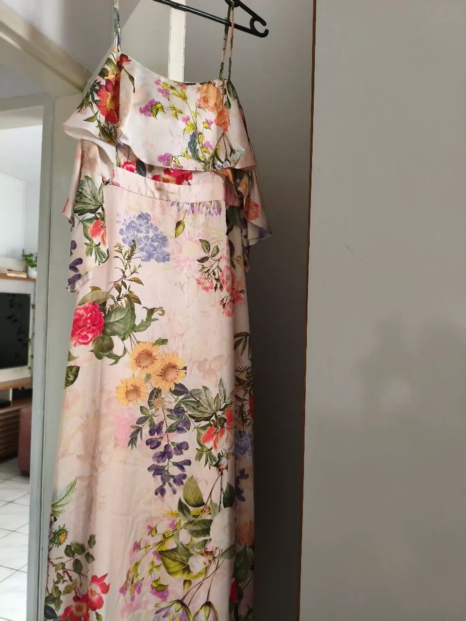 Vestido longo floral