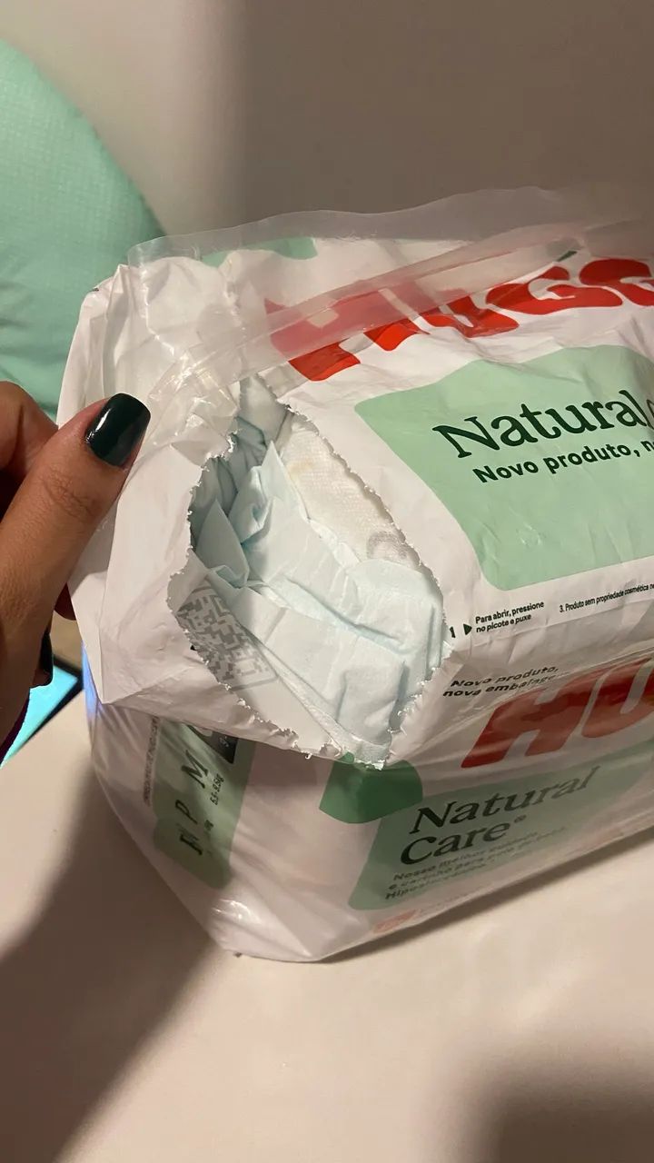 Fralda Huggies Natural Care - Foto 2