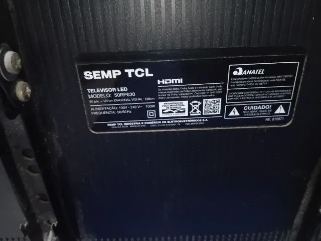 SmartTV TCL 50 polegadas (defeito no display) - Foto 4