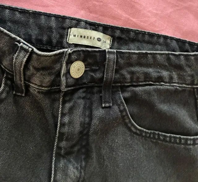 cal ça jeans preta mindset 34 - Foto 2
