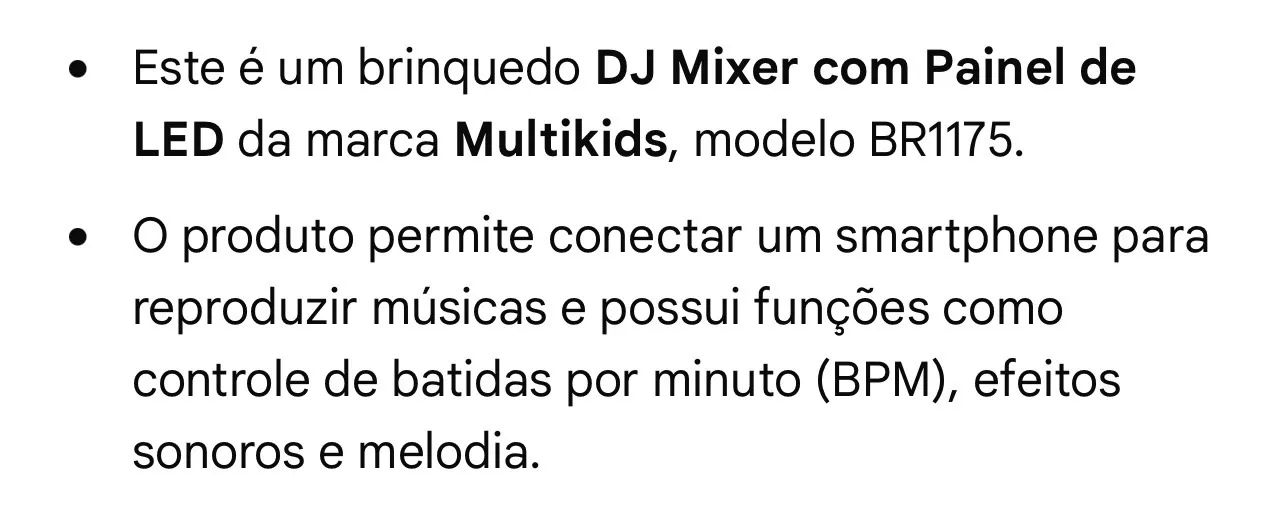 Brinquedo DJ MIXER  - Foto 2