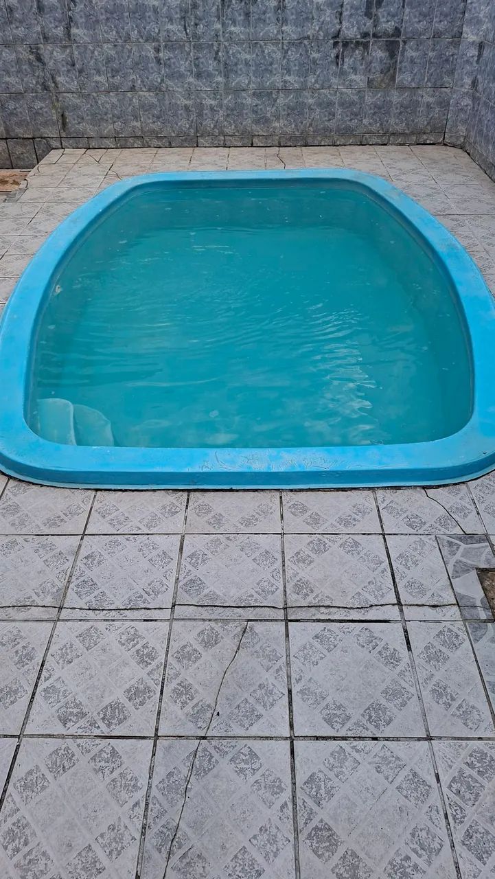 Piscina espaçosa