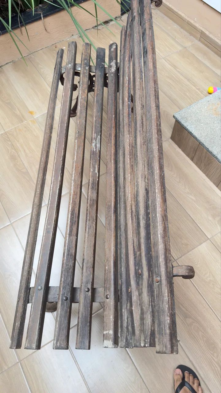 Banco para jardin e área. - Foto 3