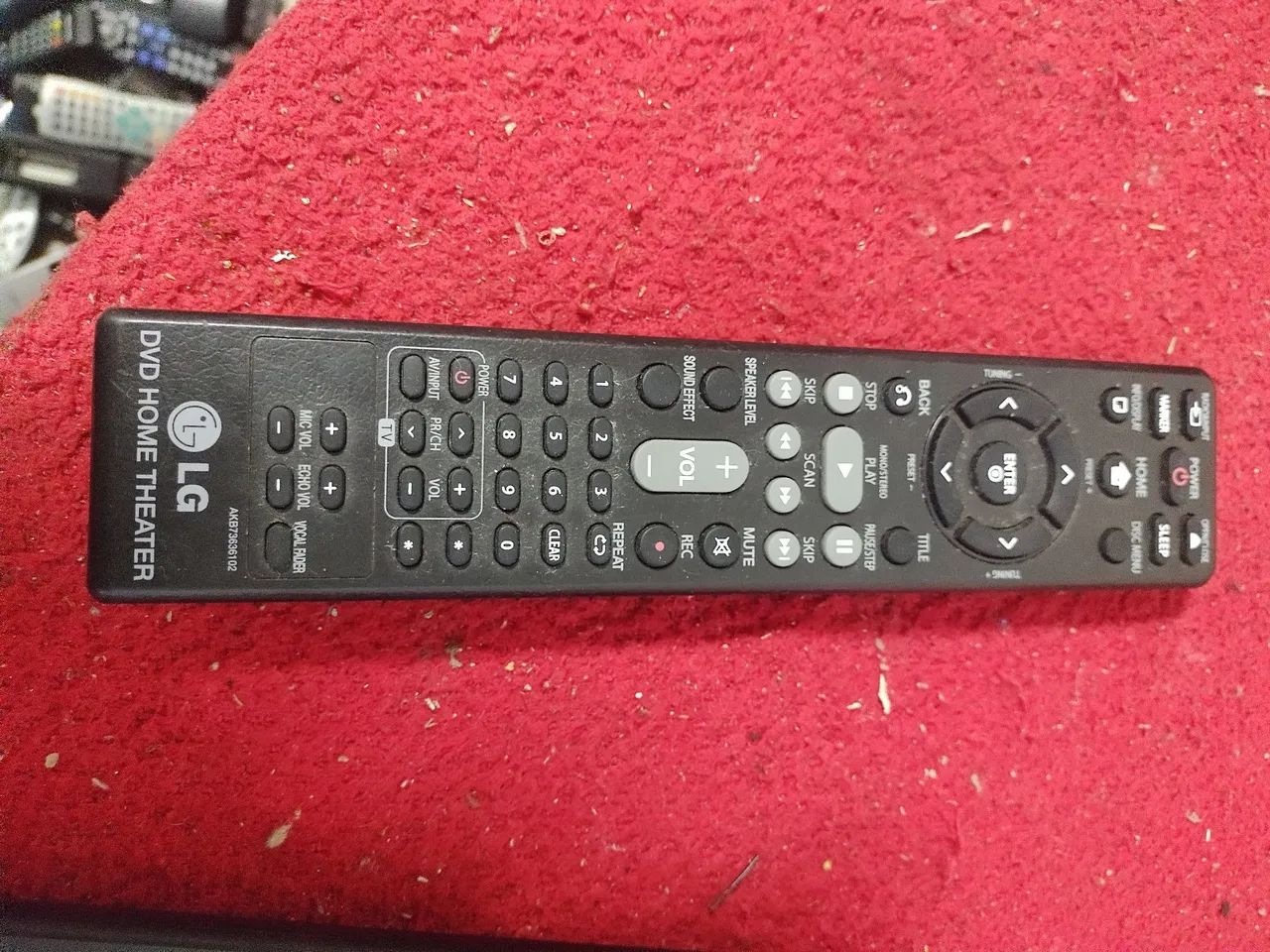 Controle Remoto Original LG - Home Theater / DVD Home Theater