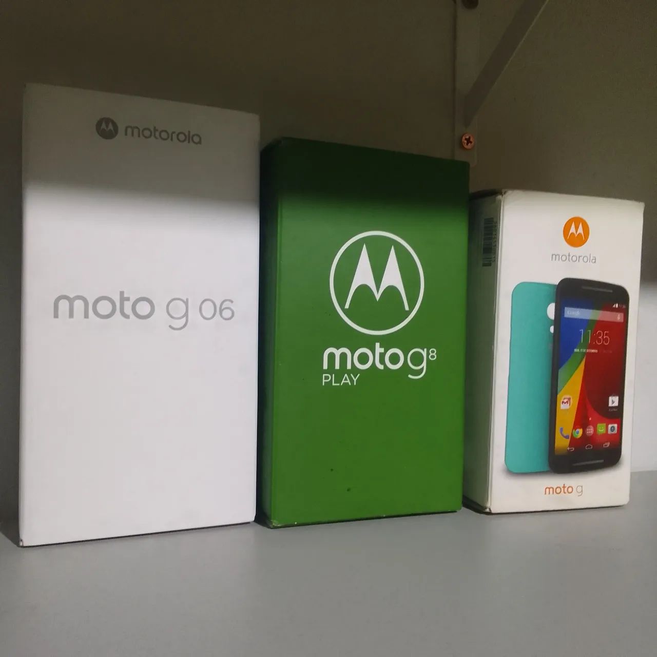  7 Caixas de aparelhos celular 