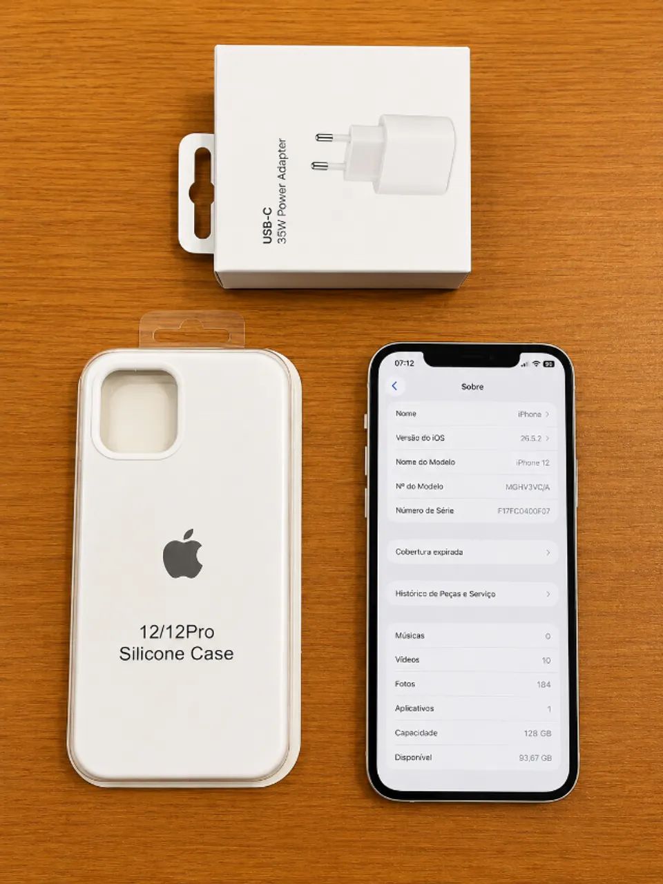 iPhone 12 Branco (128gb) - Ótimo Estado - Foto 3