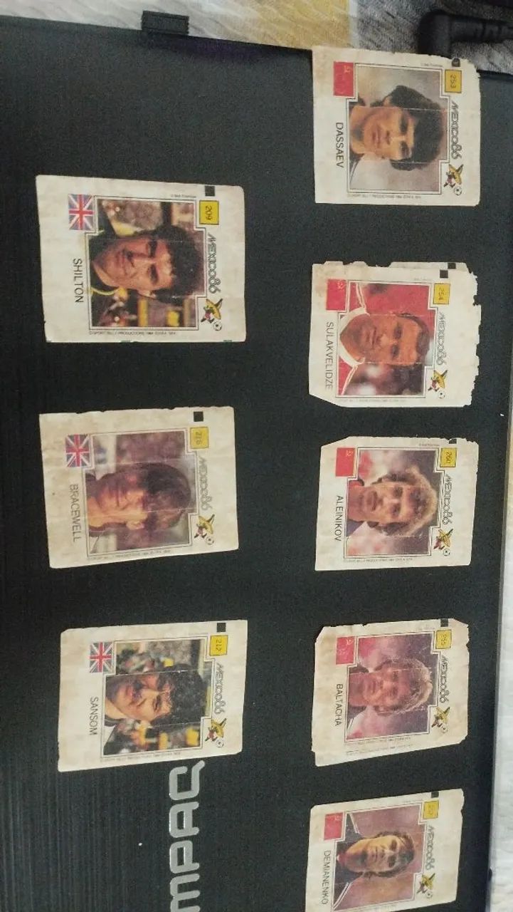Figurinhas da copa de 86  - Foto 3