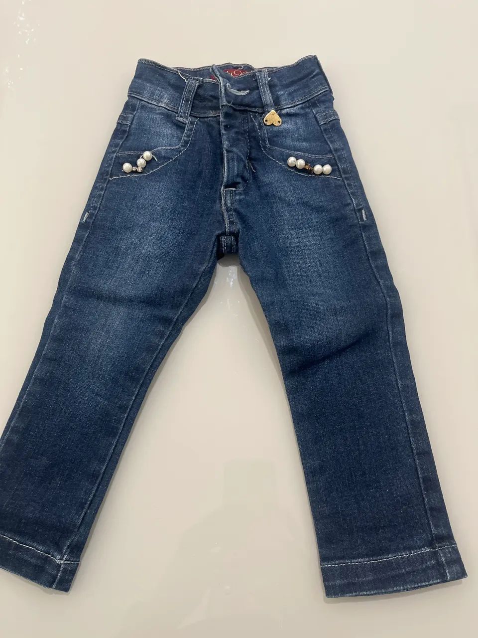 Calça jeans bebê 
